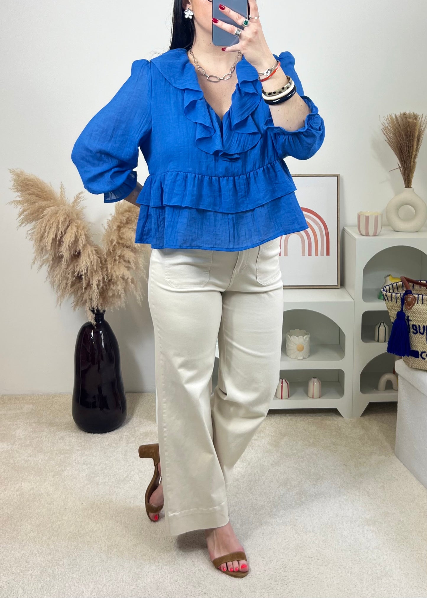 Blouse Eden Bleu Roi