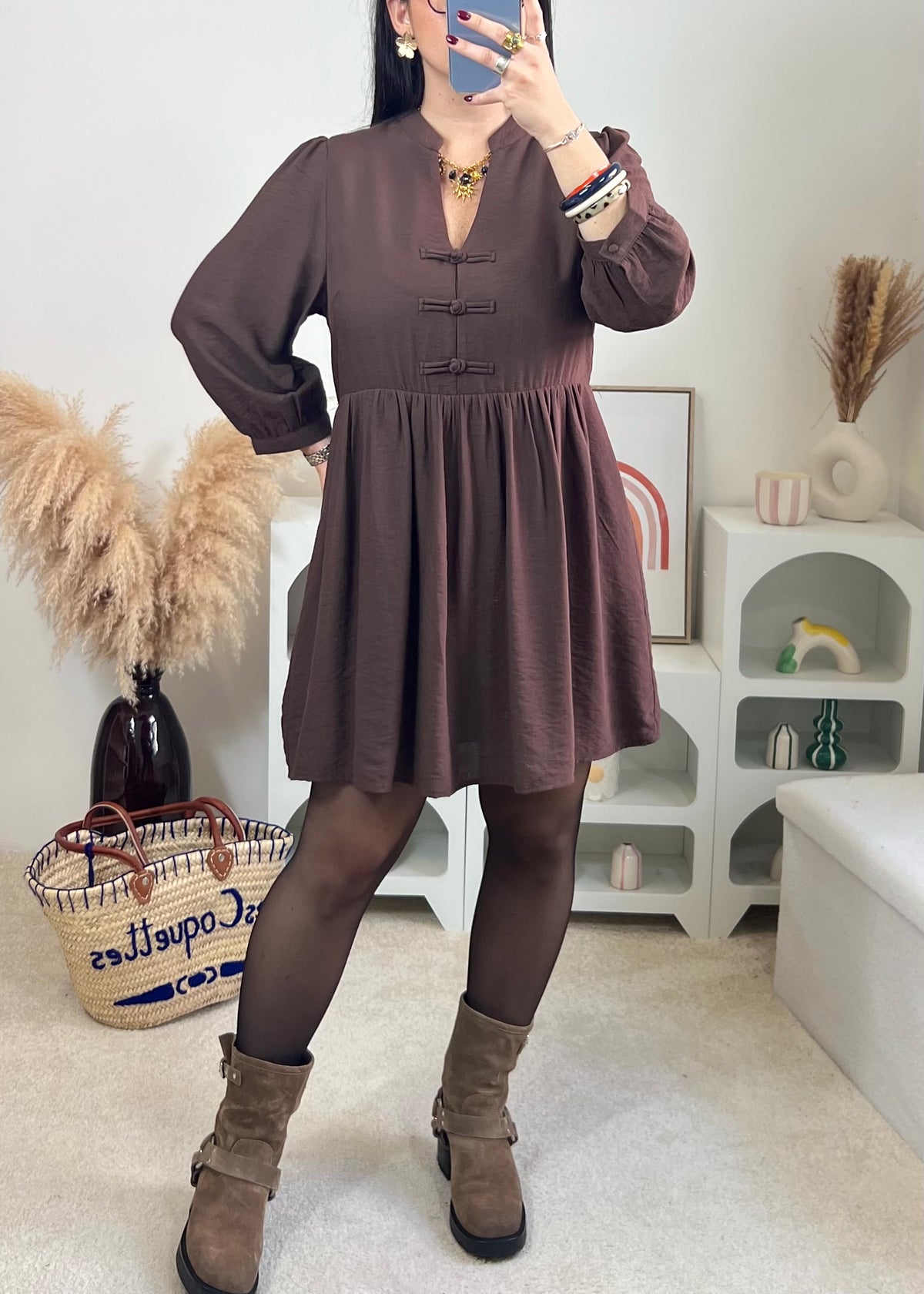 Robe June Choco
