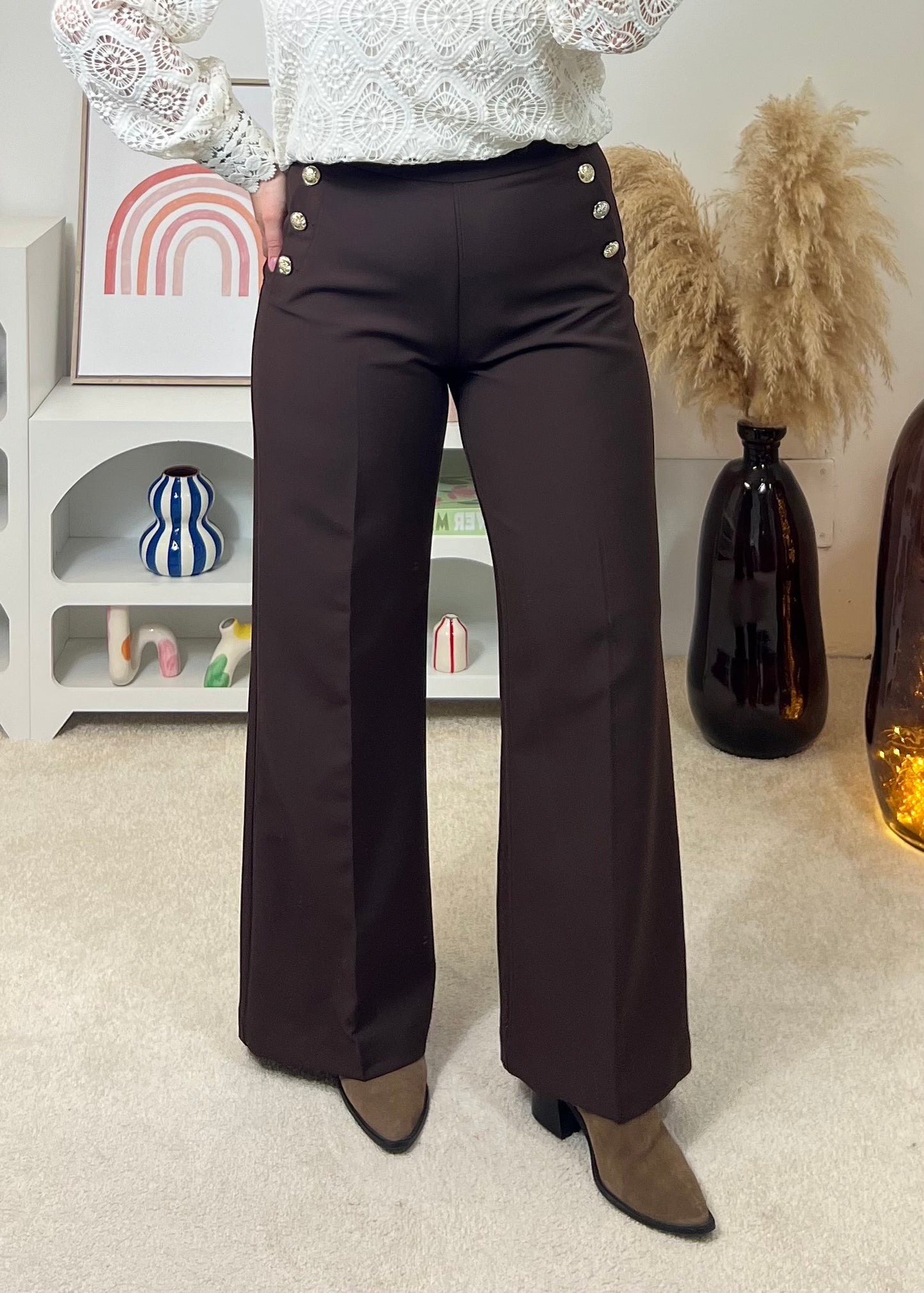 Pantalon Polly Choco