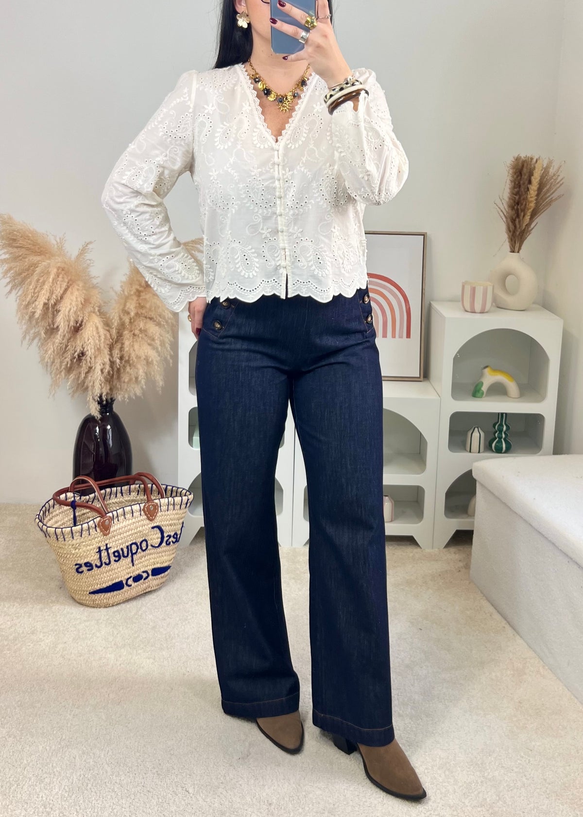 Blouse Elsa Ivoire