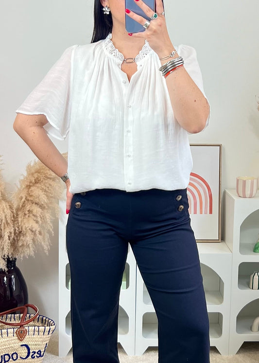 Chemise Evy Écru