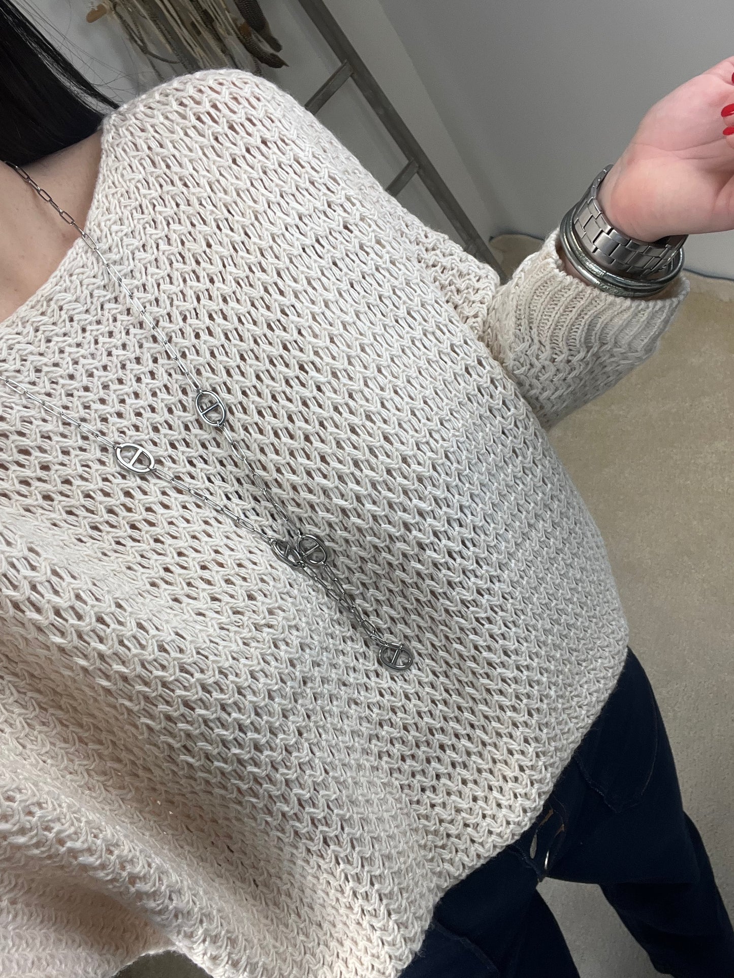 Pull Cloé Beige