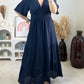 Robe Maïa Marine