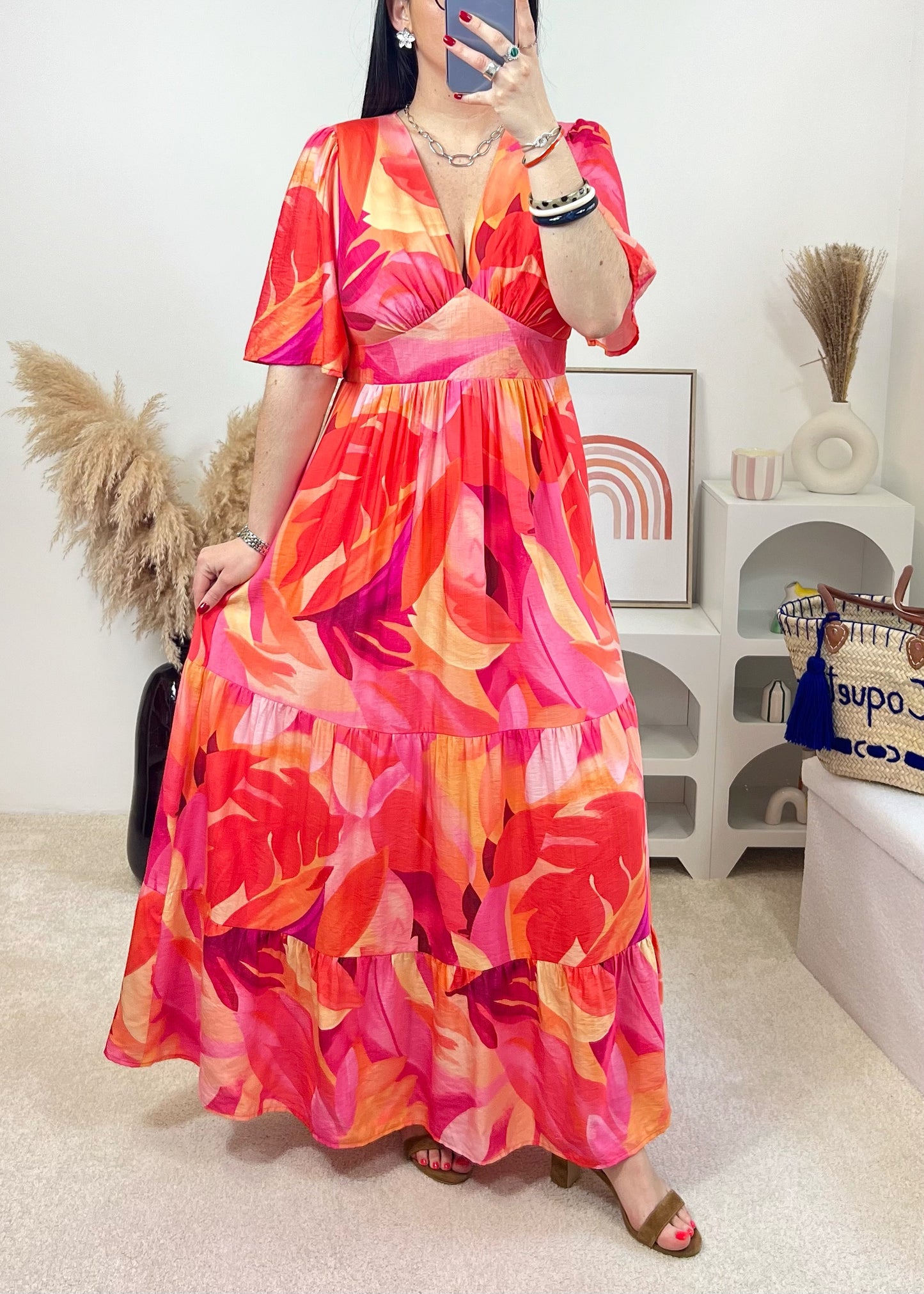 Robe Mily Corail