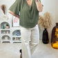 Blouse Ema Kaki