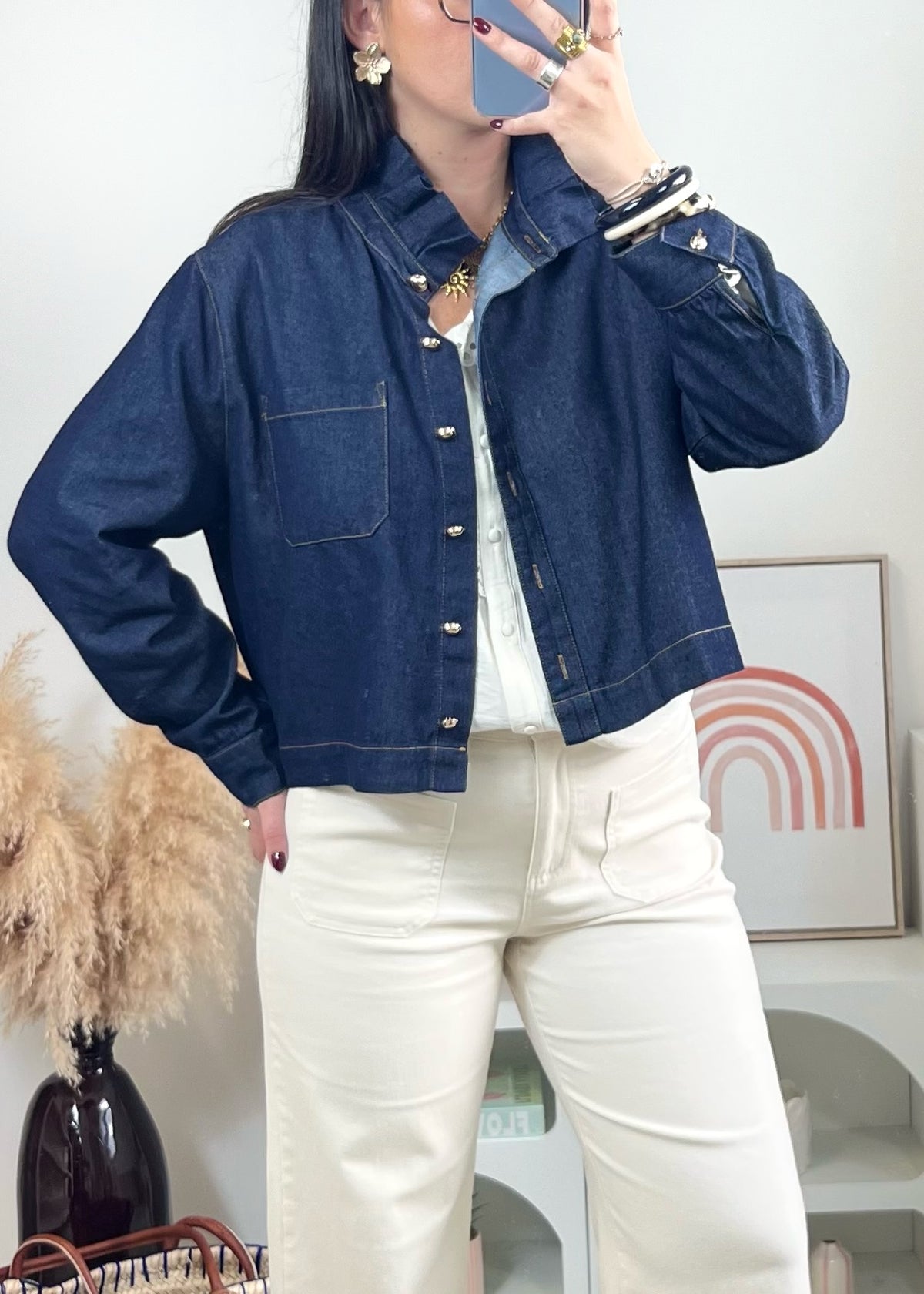 Veste Liv Jeans denim