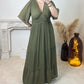 Robe Maïa Kaki