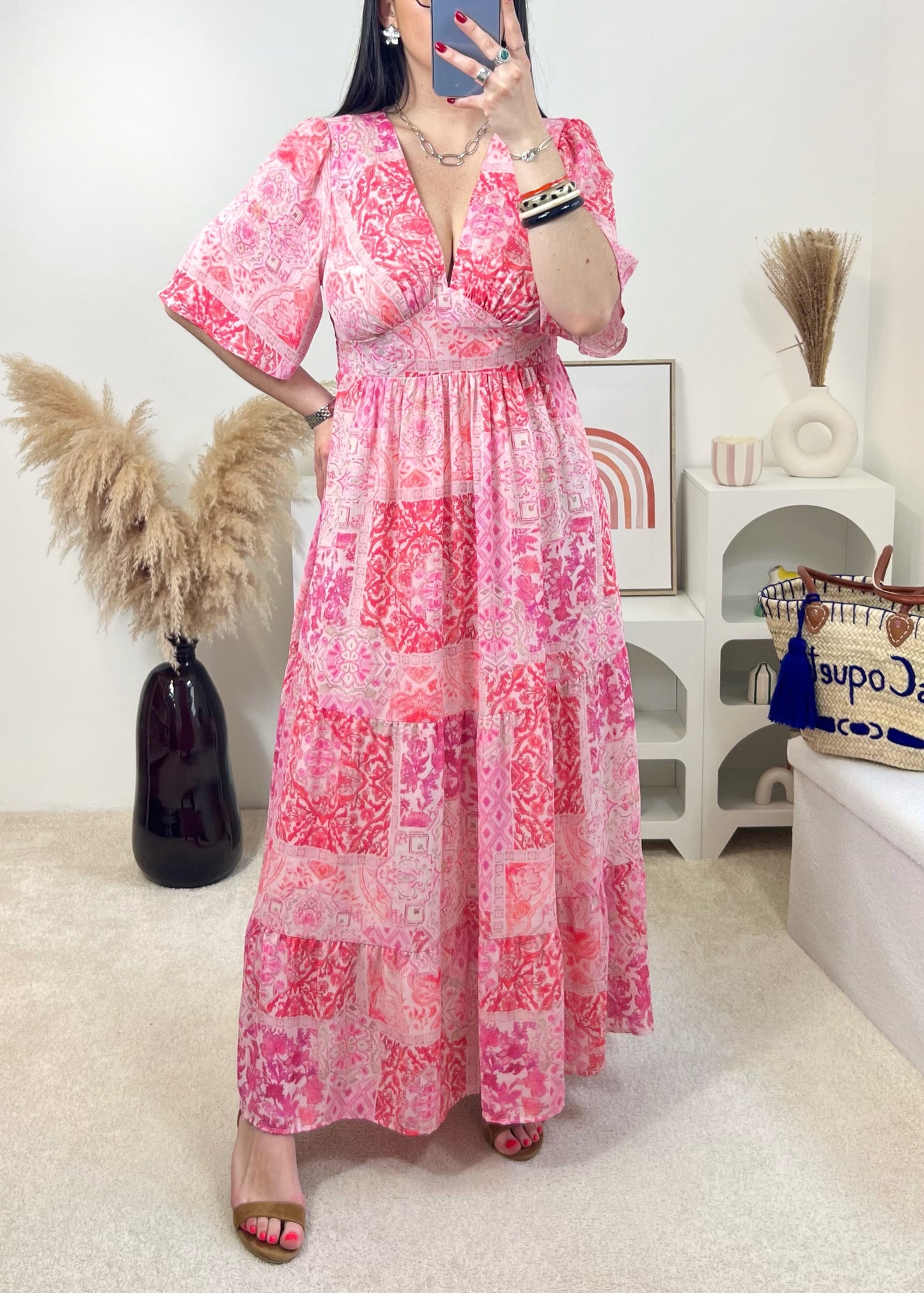 Robe Alba Fushia