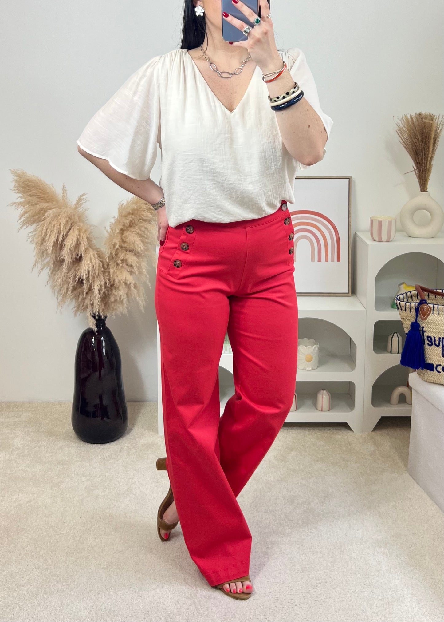 Pantalon Palia Corail