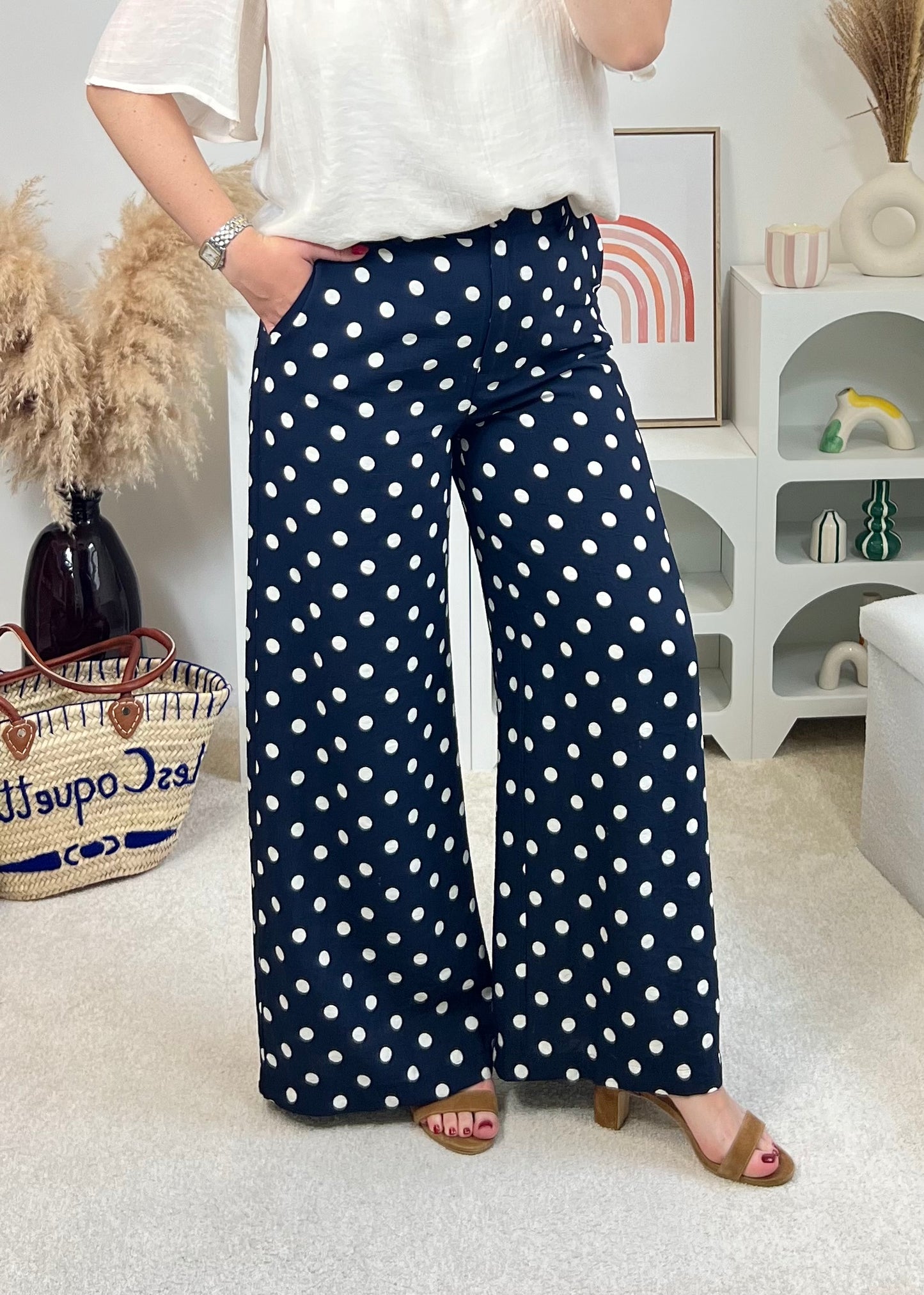 Pantalon Nour Marine