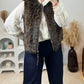 Gilet Ludmila Léopard