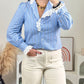Chemise Anja bleu