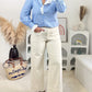 Pantalon Éliza Ivoire