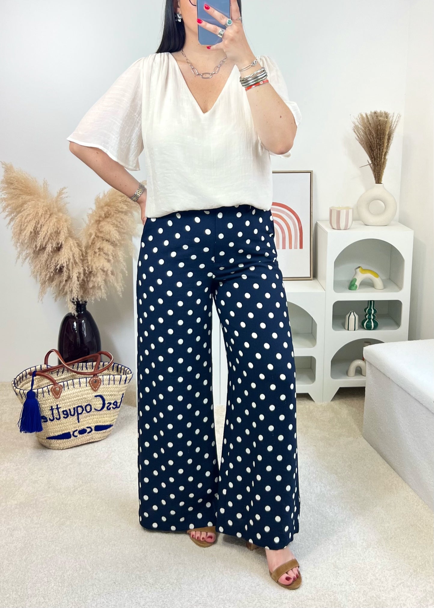 Pantalon Nour Marine