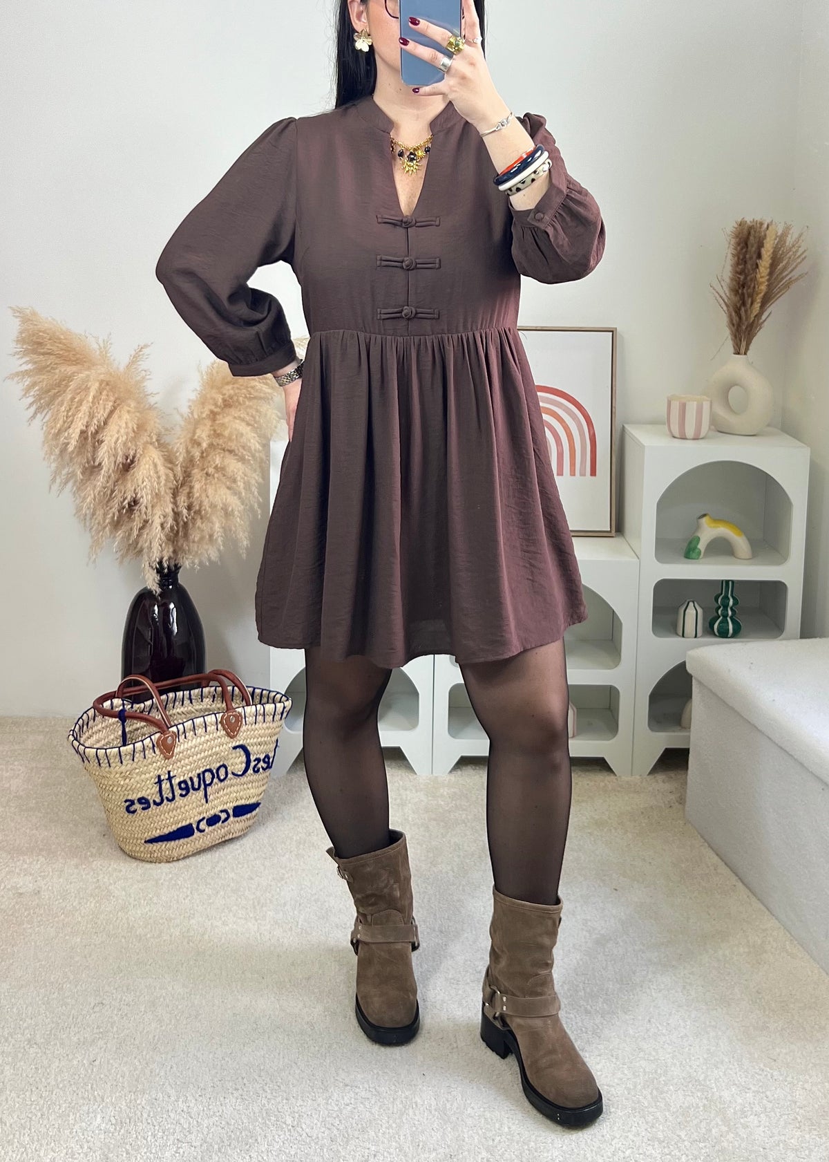 Robe June Choco