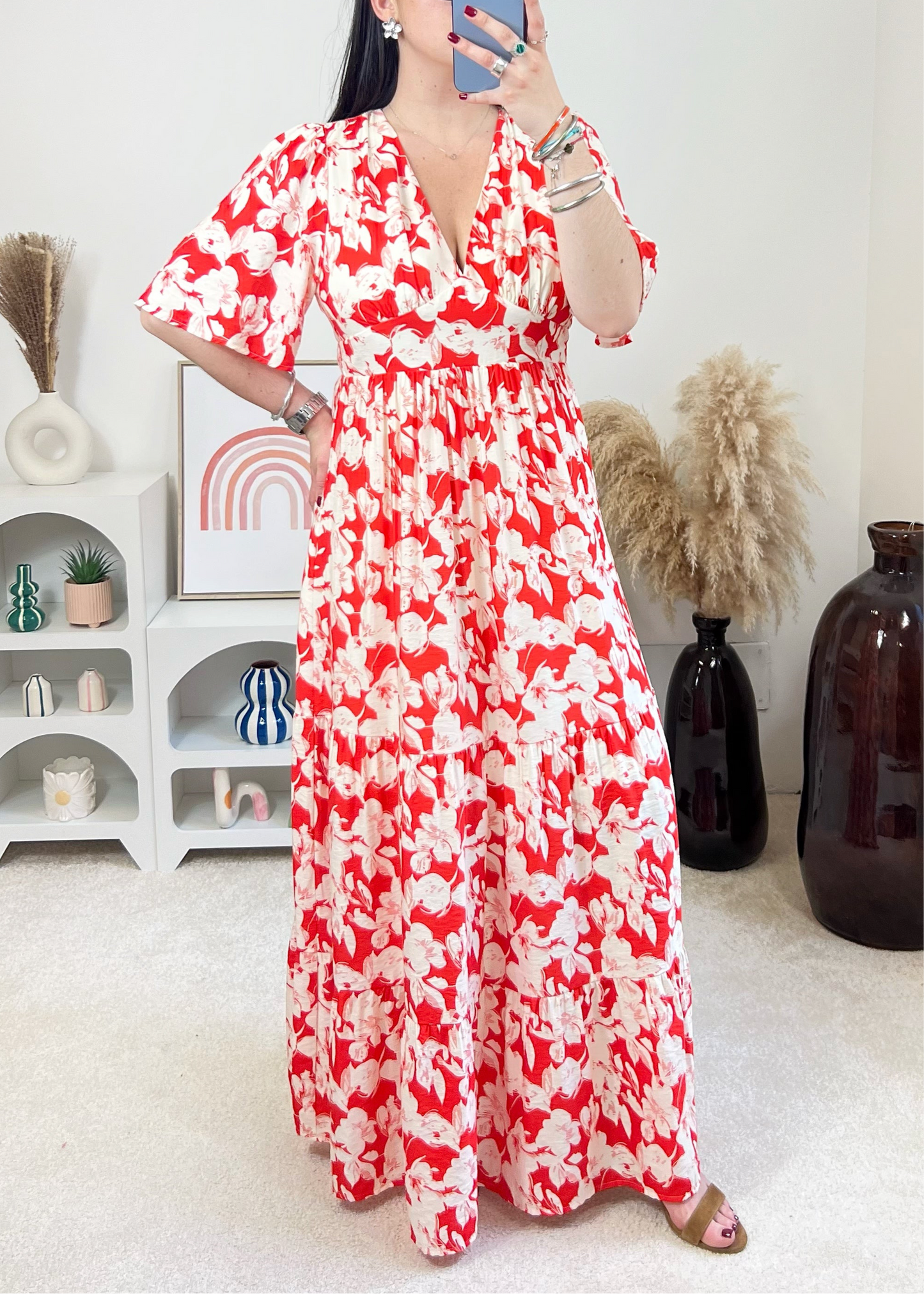 Robe Inès Corail