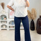 Blouse Élea Ivoire