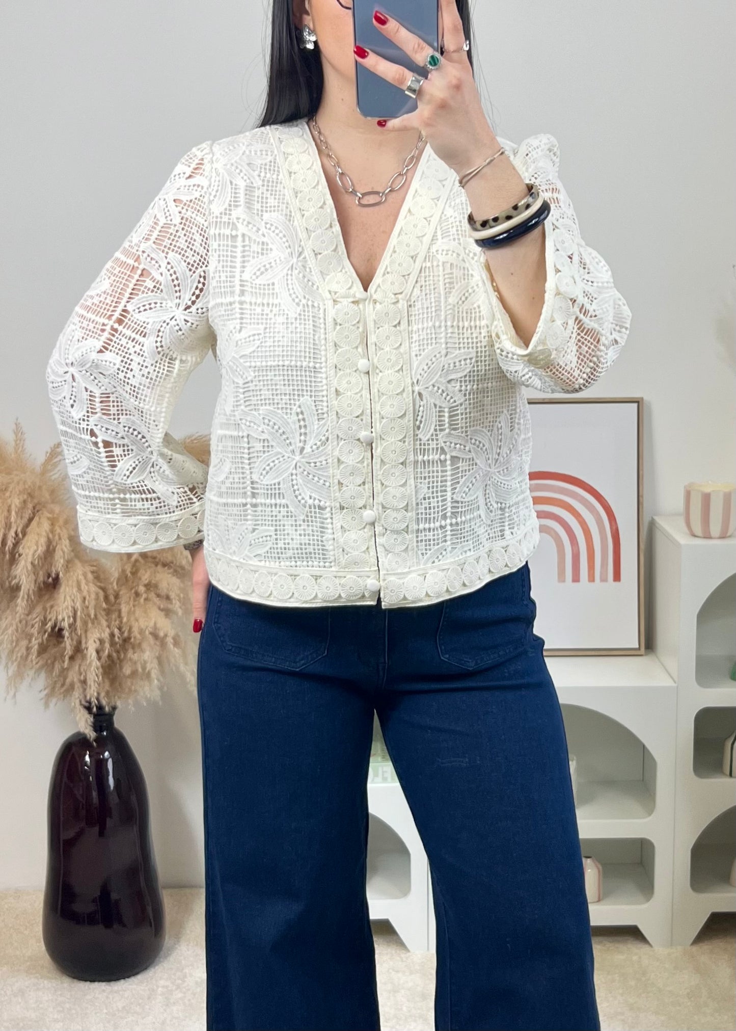 Chemise Nora Ivoire