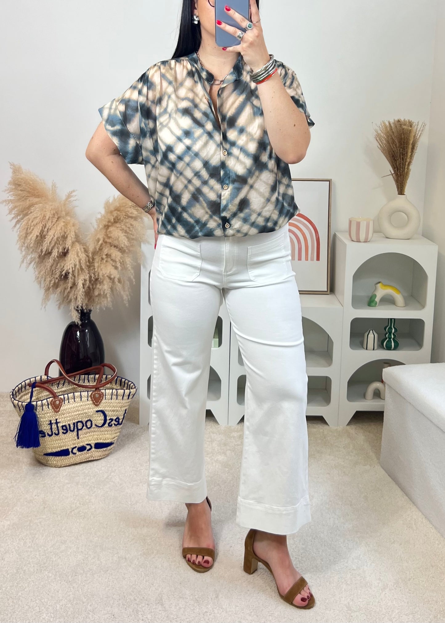 Pantalon Éliza Écru