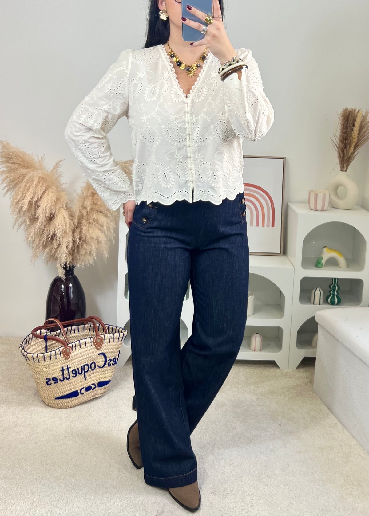Pantalon Mona Brut