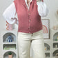 Gilet Doria Vieux-Rose