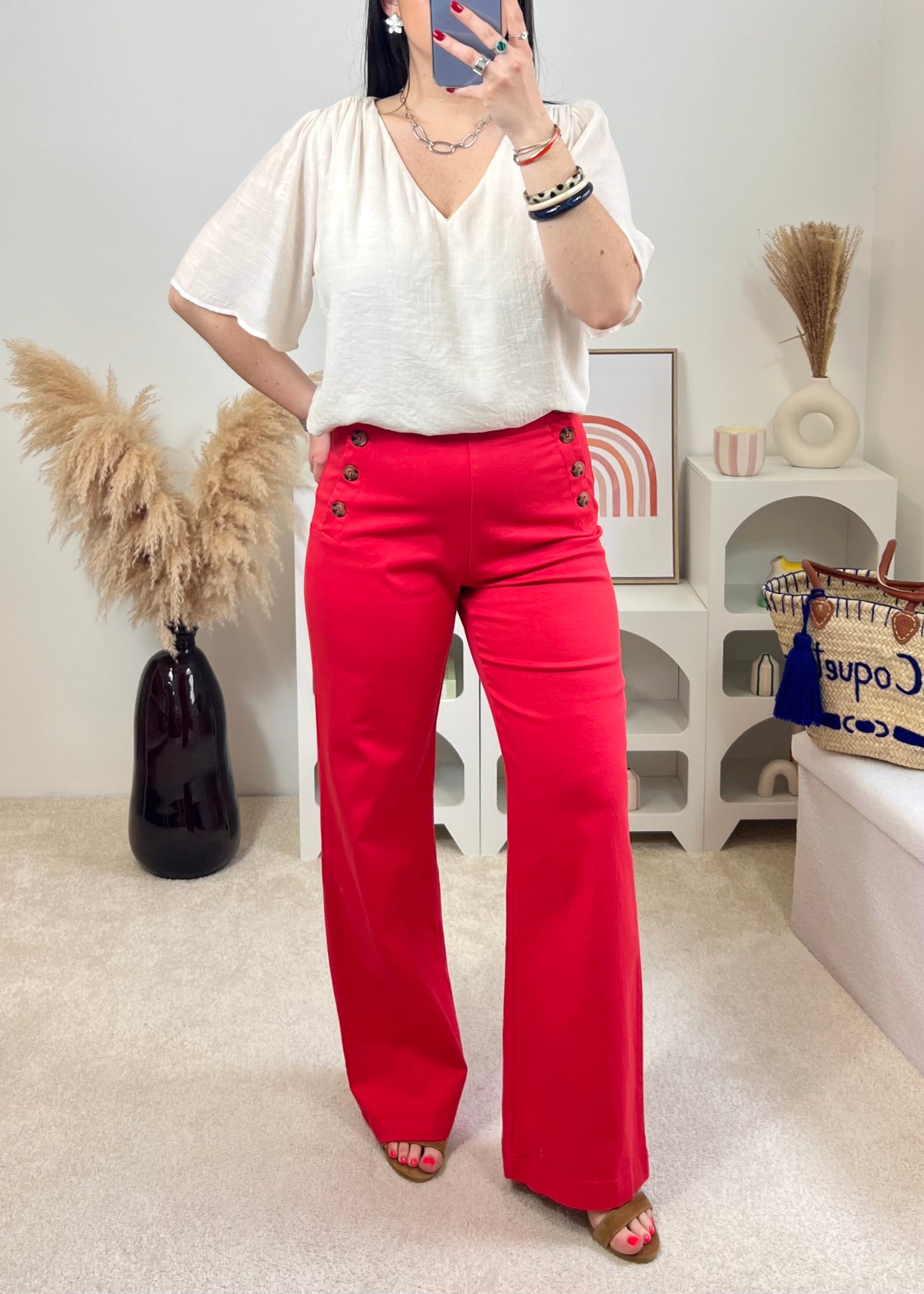 Pantalon Palia Corail