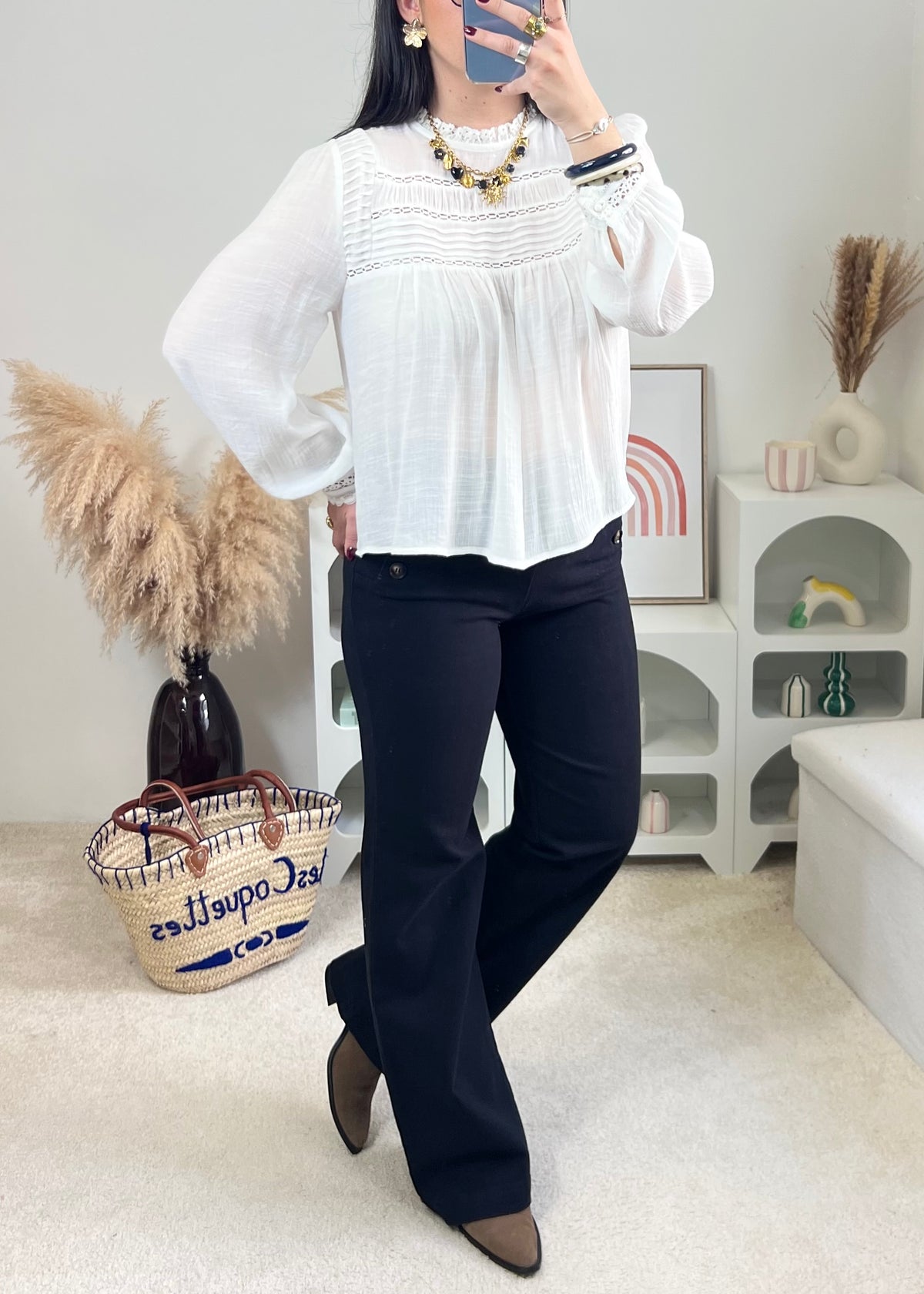Blouse Aiko Écru
