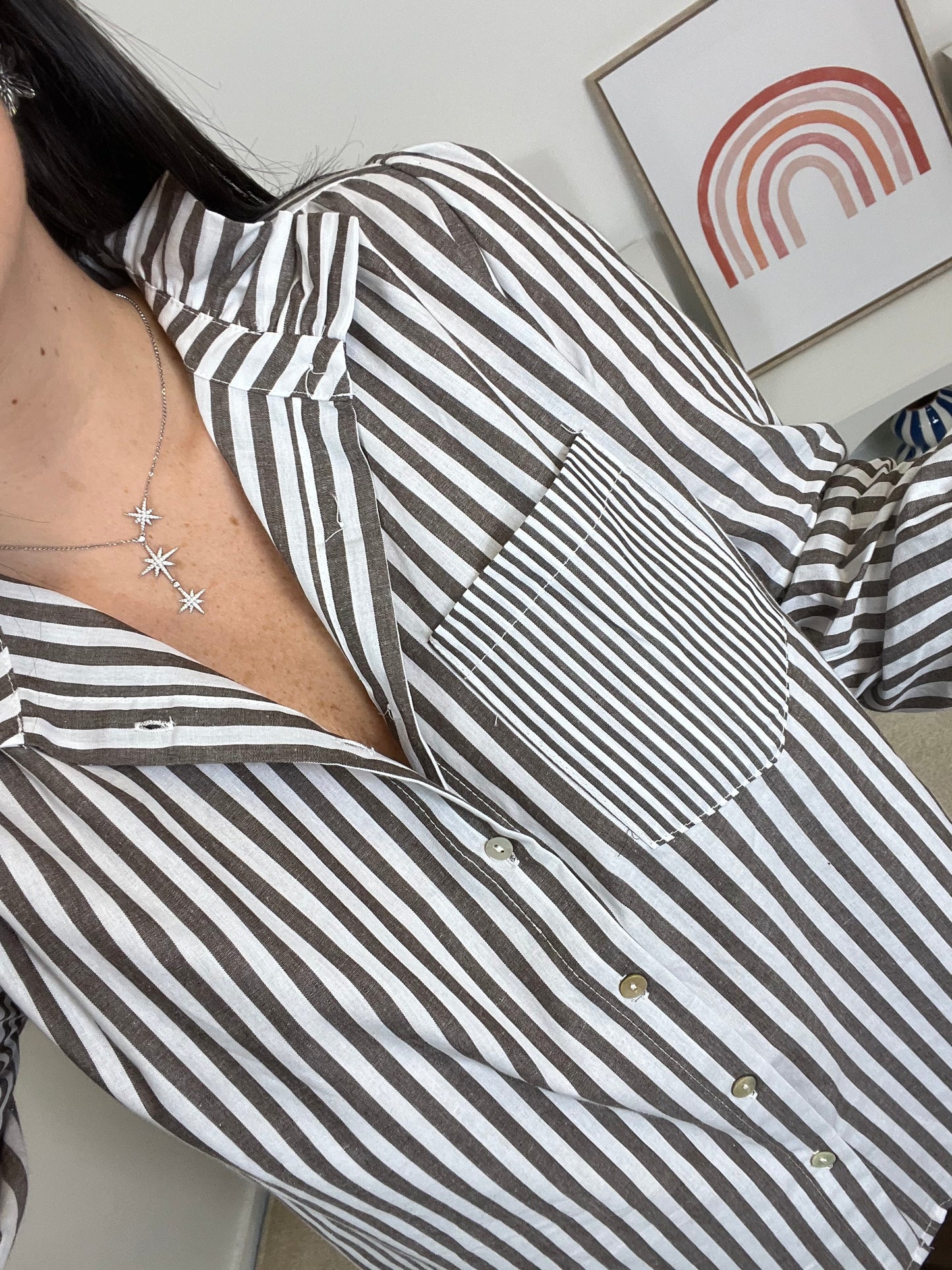 Chemise Roya Choco