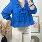 Blouse Eden Bleu Roi
