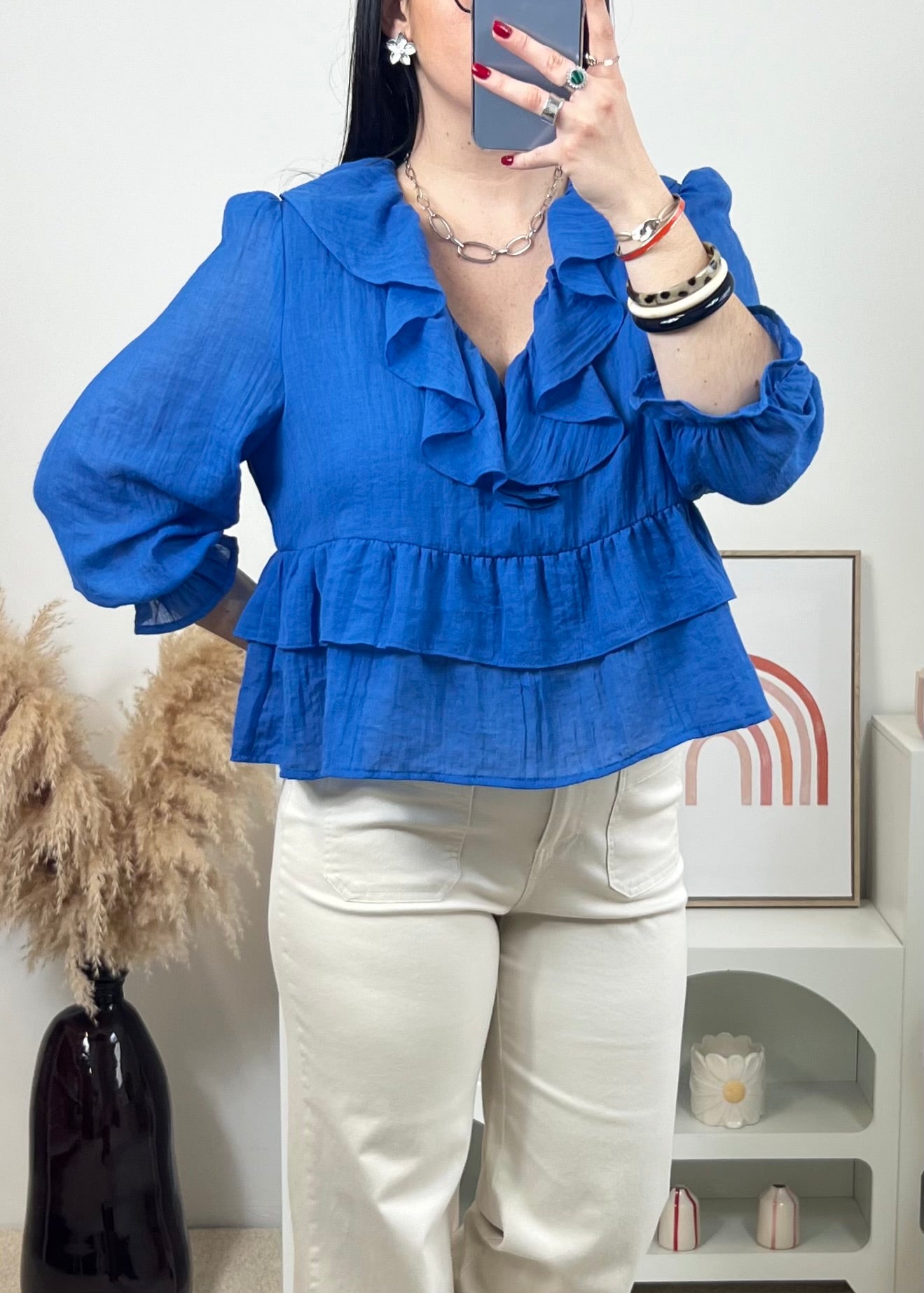Blouse Eden Bleu Roi