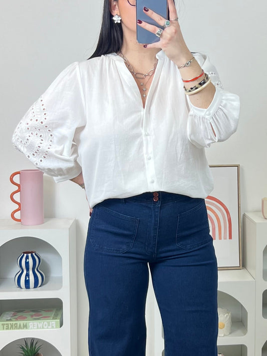 Blouse Floriane Écru