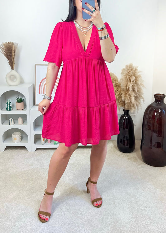 Robe Alia Fushia