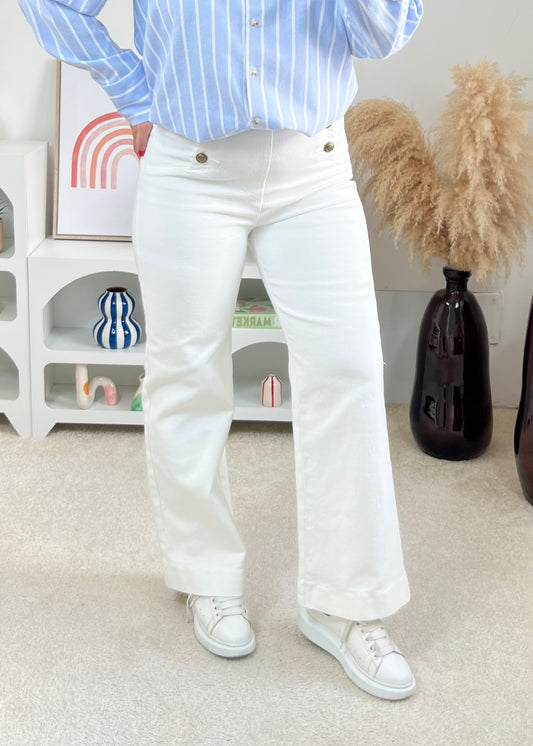 Jeans Victorine Blanc