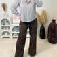Chemise Roya Choco