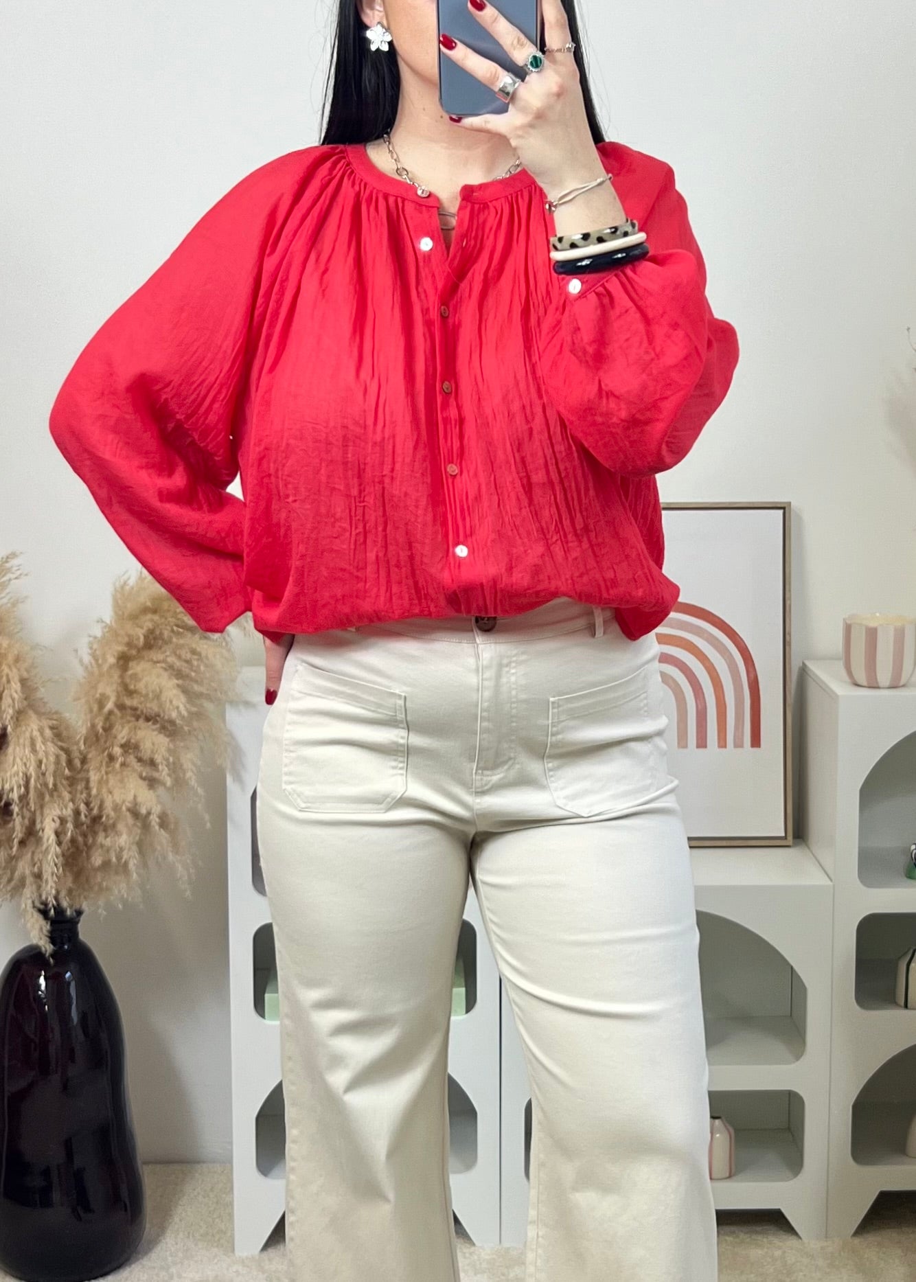 Chemise Elena Corail