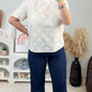 Blouse Élea Ivoire