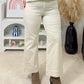 Pantalon Éliza Ivoire