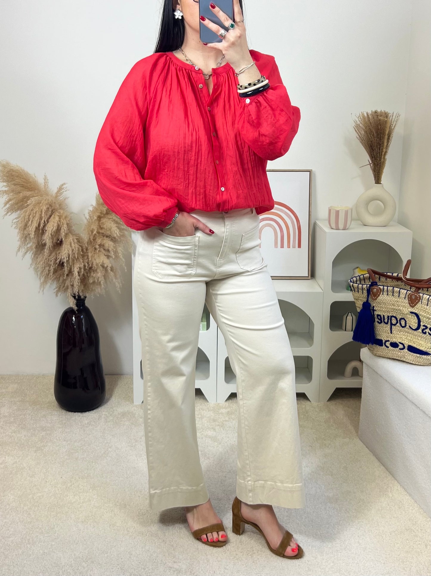 Chemise Elena Corail