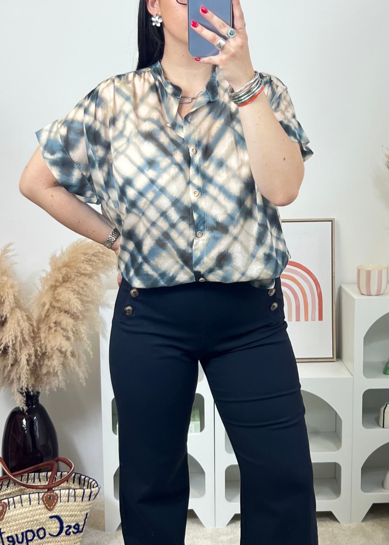 Chemise Naé Marine