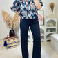 Blouse Léonie Marine