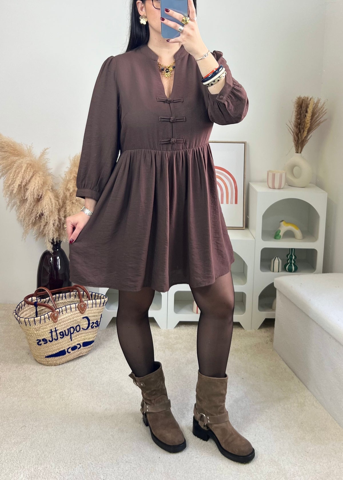 Robe June Choco