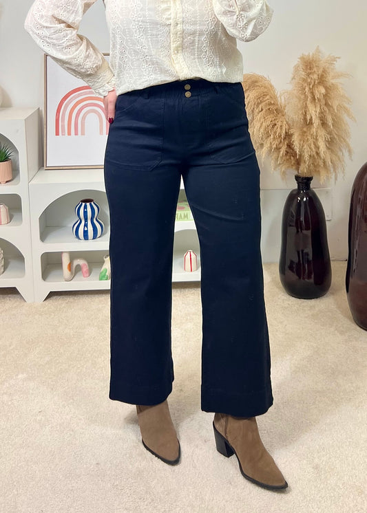 Pantalon Théo Marine