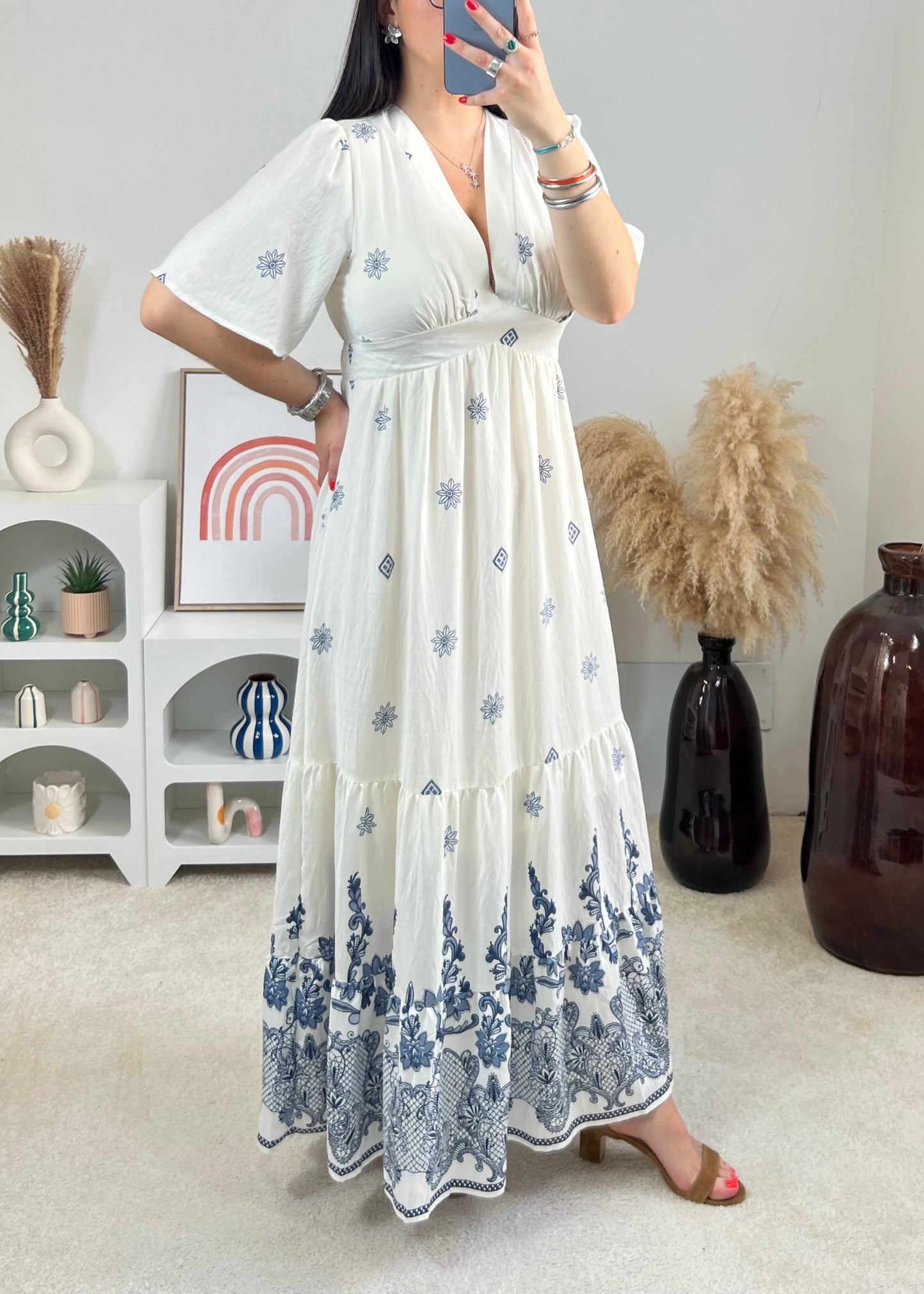 Robe Nina Ivoire