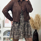 Veste Alya Choco