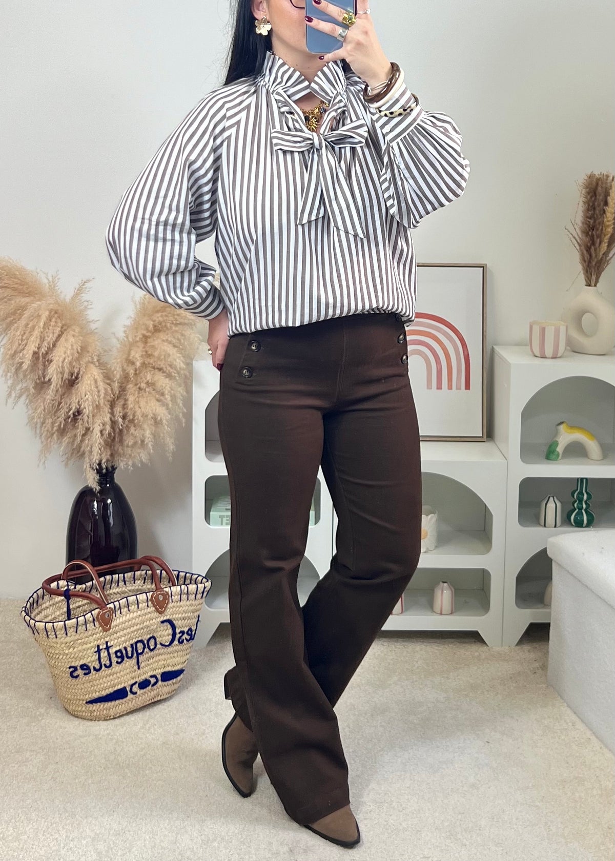 Blouse Naya Choco