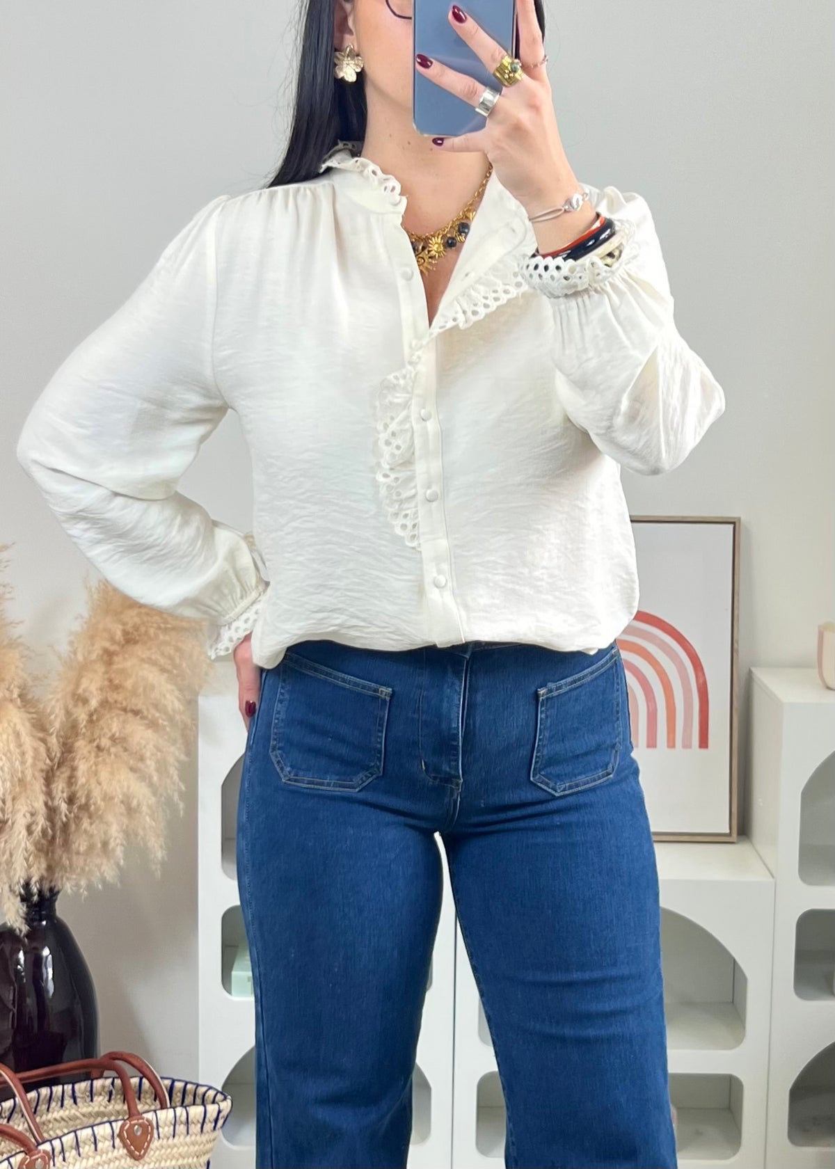 Chemise Maxine Ivoire