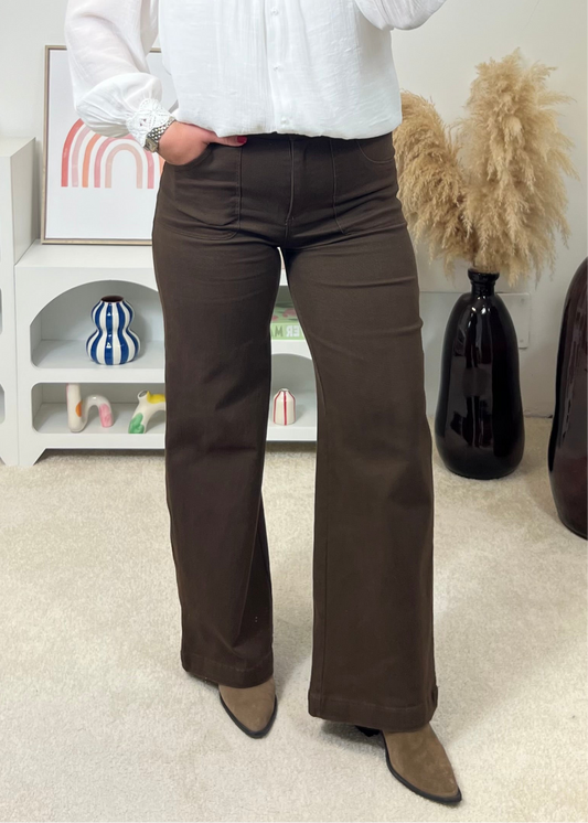 Pantalon Eddy Choco